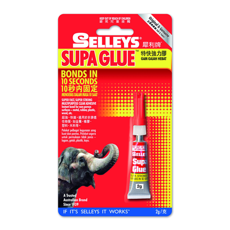 58 Supa Glue 2G Red